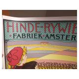 "Hinde-Rywielen Fabriek Amsterdam" Poster