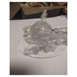 Shannon Crystal Wedding Coach Crystal Sculpture By Godinger