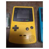 (2) Nintendo Gameboy Colors - Missing Back Battery Covers