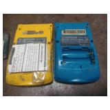 (2) Nintendo Gameboy Colors - Missing Back Battery Covers