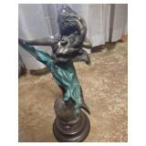 Very Heavy Bronze Statue