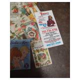 Vintage Note Cards & Ephemera