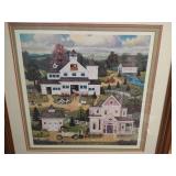 Framed, Signed, & Numbered Jane Wooster Scott Print