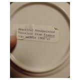 Vintage Hand-Painted Plate from France