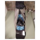 Canyon Snowboard with Burton Bag