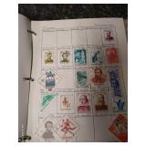 Vintage Stamp Album (Hungary)