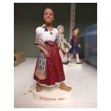 (4) 6" American Girl Doll Figurines