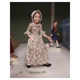 (4) 6" American Girl Doll Figurines