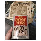 Dionne Quintuplets Lot - Magazines, Books, etc.