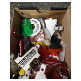 Box of Vintage Promo Keychains