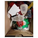 Box of Vintage Promo Keychains