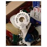 Box of Vintage Promo Keychains