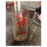 (3) Vintage Glasses - Pop Culture