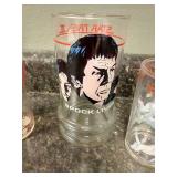 (3) Vintage Glasses - Pop Culture