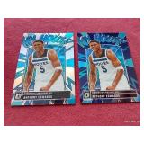(2) Anthony Edwards My House Inserts - Both Prizms