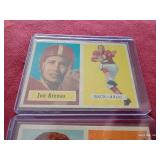 (2) 1957 Topps Football Cards - Nice Shape