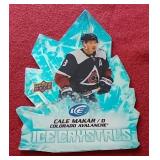 2022-23 Upper Deck Cale Makar Die-Cut Card