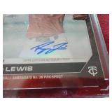 2020 Bowman Royce Lewis Autographed Prospect Card