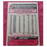 1977 Topps Fran Tarkenton Card