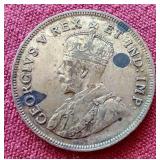 1924 East Africa Billion 1 Shilling Coin