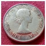1964 Canada Silver 50 Cent Coin