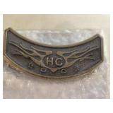 Harley-Davidson HOG Patches (Lot of 8) - Harley Owners Group Winged Belt Buckle Medallions