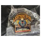 Harley-Davidson Pins & Patches - 100th Anniversary, Lightning Run & Diabetes Rally Memorabilia