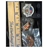 Harley-Davidson Pins & Patches - 100th Anniversary, Lightning Run & Diabetes Rally Memorabilia