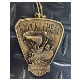 Harley-Davidson Knucklehead Panhead Shovelhead Engine Head Ornaments - 3pc Set 99204-14V