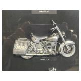 Harley-Davidson Die-Cast 1980s Motorcycle Display Case