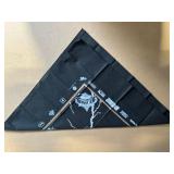 Harley-Davidson Bandana Set - Assorted Logo Bandanas on Black Fabric
