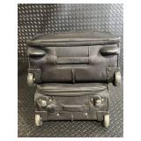 Travelpro 2-Piece Luggage Set - Upright Roller Bag & Carry-On, Black