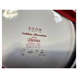 3 Mosaic Glass Tealight Holders on Wood Tray - Room Holiday Silhouettes Plates - Manners Napkins