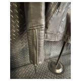 Topshop Leather Biker Jacket - Women