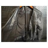 Topshop Leather Biker Jacket - Women