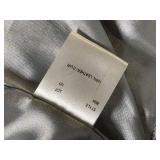 Mango Leather Hooded Vest - Black, Size M, 100% Leather