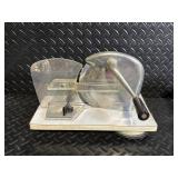 Vintage L.F.C. Mod.150 Meat Grinder & Italian Pasta Maker - Made in USA & Italy