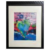 Lovegrove Framed Abstract Lyric Art Print - When I