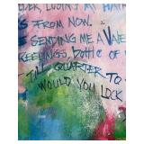 Lovegrove Framed Abstract Lyric Art Print - When I