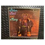 Vintage Vinyl LPs - 9 Classic Folk Albums (Weavers, Kingston Trio, Dylan, Baez)