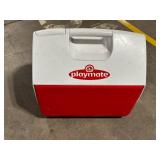 Playmate Igloo Cooler with 2 Folding Camping Chairs (Blue & Gray) & Carry Bags