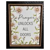 Assorted Inspirational Christian Wall Art Signs