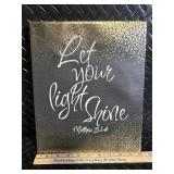 Assorted Inspirational Christian Wall Art Signs
