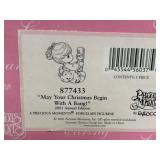 Precious Moments by Enesco 3-Piece Porcelain Figurine Set in Pink Gift Boxes