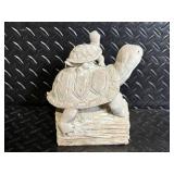 Turtle Figurines - Centerpiece Two-Turtle Sculpture with Assorted Miniatures
