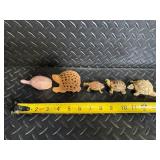 Newport Coast Turtle Water Fountain with Coral Rock & 7 Hand-Carved Turtles