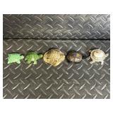 Hallmark Dr. Seuss Collection On Top of the World Turtle Figurines Lot