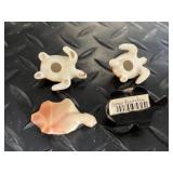 Assorted Mini Turtle Figurines - 40+ Plastic & Metal Turtles