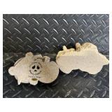 Quarry Critters Trick & Treat Turtle Figurines - Second Nature Design, Assorted Resin Miniatures