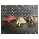 Quarry Critters Trick & Treat Turtle Figurines - Second Nature Design, Assorted Resin Miniatures